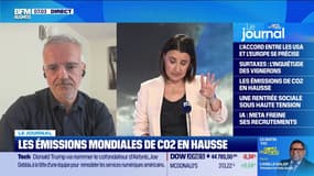 Émissions mondiales de CO2 en hausse: "Une tendance qui devrait se confirmer durant le mandat de Donald Trump", réagit Patrice Geoffron, directeur de l'équipe Énergie Climat