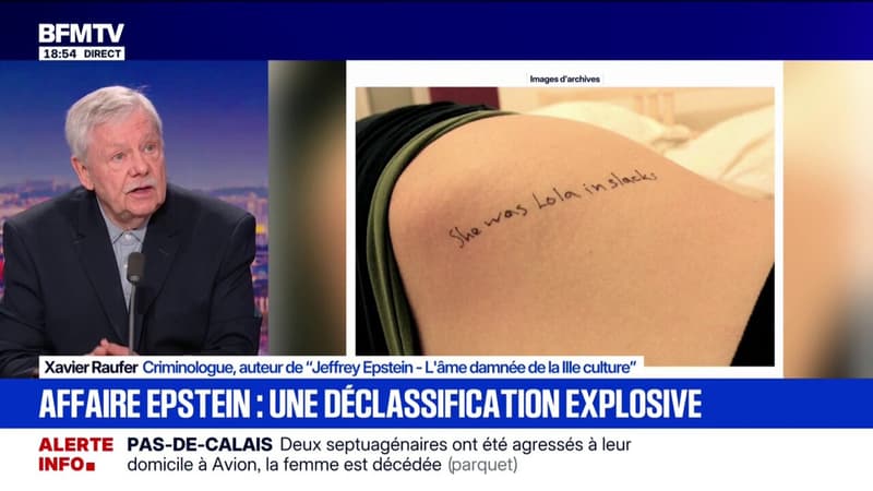 Affaire Epstein: "Les autorités américaines ont identifié 5,5 millions de documents de justice", détaille Xavier Raufer, auteur de "Jeffrey Epstein - L'âme damnée de la IIIe culture"