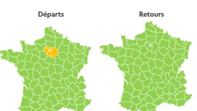 La journée de samedi sera de nouveau classée orange dans le sens des départs en Ile-de-France.