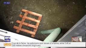 Des caves et parkings inondés à Boulogne-Billancourt