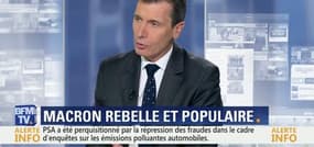 Emmanuel Macron: "Ce n'est pas sa marque d'insolence qui est la plus frappante, mais c'est son insolence sur le fond", Thierry Arnaud