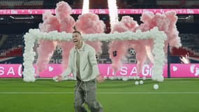Lucas Hernandez pour son gender reveal au Parc des Princes