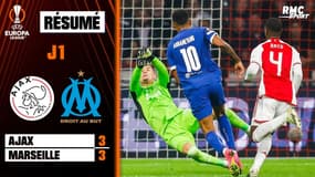Résumé : Ajax 3-3 Marseille - Ligue Europa (1ère journée)