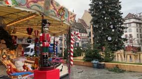 Le marché de Noël de Strasbourg le 24 novembre 2023.