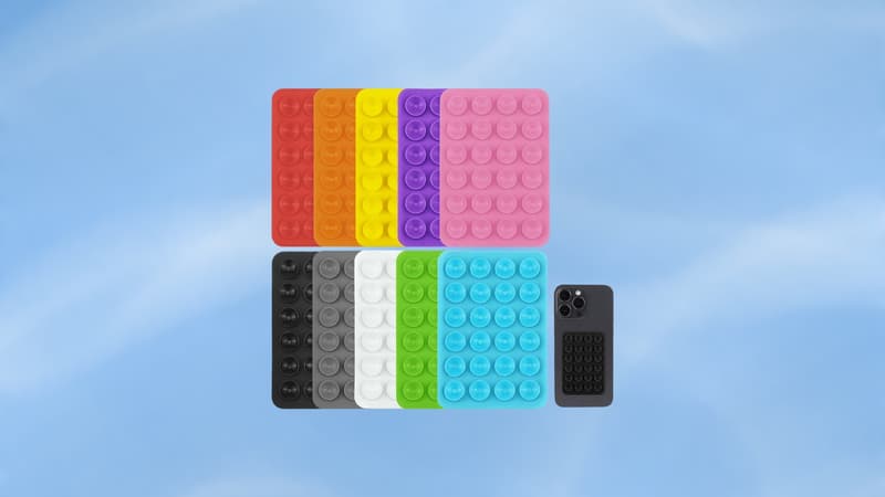 Ces supports à ventouse affolent les jeunes en ce moment : il y en a 10 pour même pas 7 euros chez Amazon