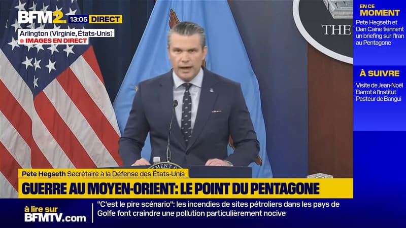 Le guide suprême iranien "blessé et probablement défiguré", affirme le secrétaire à la Défense américain Pete Hegseth