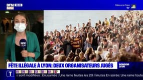 Fête illégale à Lyon : deux organisateurs jugés