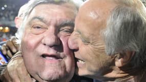 Louis Nicollin et René Girard