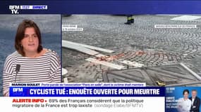 Cycliste tué à Paris: "Il était très investi pour rendre cette ville plus cyclable", indique Marion Soulet (porte-parole de "Paris en selle")
