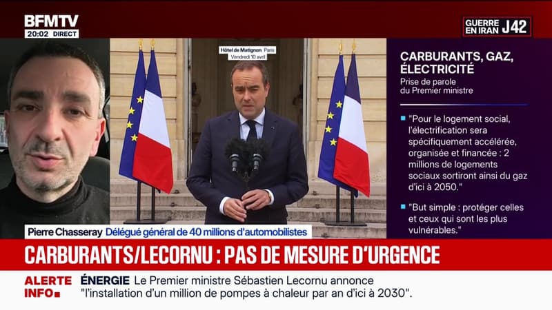 Annonces de Sébastien Lecornu: “C’est un bras d’honneur qu’on fait à tous les Français”, estime Pierre Chasseray, délégué général de 40 millions d’automobilistes