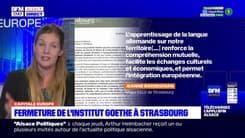 Capitale Europe du jeudi 5 octobre - Fermeture de l'institut Goethe à Strasbourg