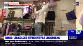 Paris: les soldes ne vident pas les stocks