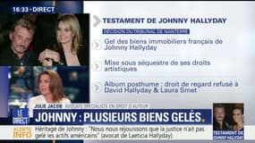 Gel des biens de Johnny: "C’est une victoire pour les avocats de Laura Smet" 