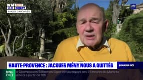 Alpes-de-Haute-Provence: Jacques Mény est mort à l'âge de 75 ans