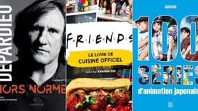 Depardieu, Friends, l'animation japonaise... notre sélection de beaux livres à offrir à Noël.