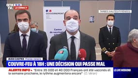 Jean Castex: "Le couvre-feu sera avancé dans huit départements supplémentaires" dès dimanche