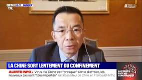 L'ambassadeur de Chine en France sur BFMTV, le 31 mars 2020.