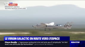 Richard Branson a décollé pour l'espace à bord d'un vaisseau de Virgin Galactic 