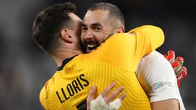 Hugo Lloris et Karim Benzema