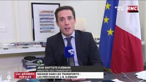 Le monde de Macron : Masque dans les transports, les précisions de Jean-Baptiste Djebbari - 04/01