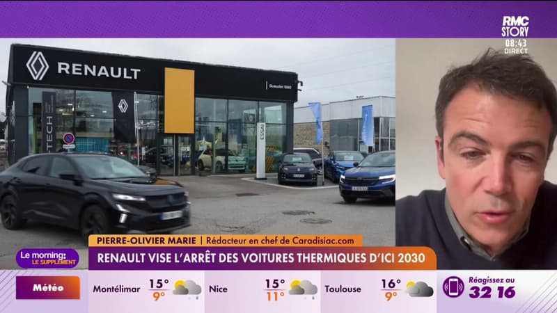 Renault vise l'arrêt des voitures thermiques d'ici 2030