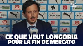 Mercato / OM : "Quelques joueurs offensifs en plus nous feraient du bien" estime Longoria