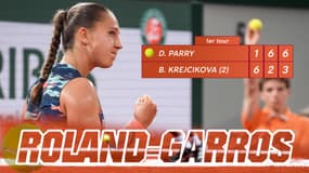 Roland-Garros : Parry sort la N2 mondiale, "c'est la nouvelle Mauresmo" félicite Salliot