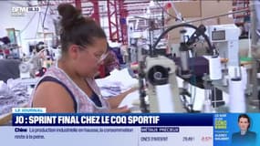 JO 2024: sprint final chez Le Coq Sportif 