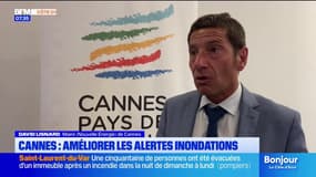 Cannes: après les récentes intempéries, David Lisnard demande de meilleures alertes sur les risques de fortes pluies et d'inondaitons