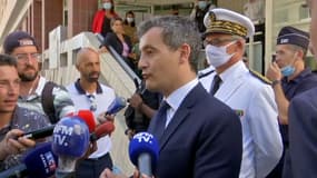 Gérald Darmanin à Toulon, le 4 août 2020.