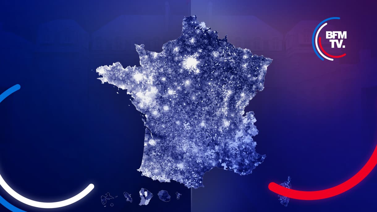 La carte du vote Le Pen