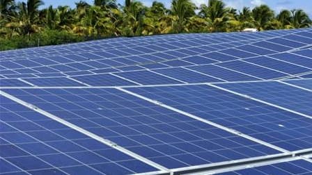 Panneaux photovoltaïques. L'énergie solaire pourrait fournir environ 22% des besoins mondiaux en électricité d'ici 2050, à condition que les gouvernements lui apportent son soutien dans les dix prochaines années, selon l'Agence internationale de l'énergie