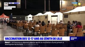 Covid-19: la vaccination ouverte ce mardi aux jeunes de 12-17 ans au Zénith de Lille 