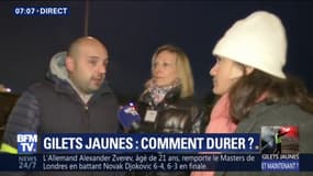 Gilets jaunes: "On veut être reçu à l'Élysée, il faut discuter" explique un organisateur d'un blocage à Roanne