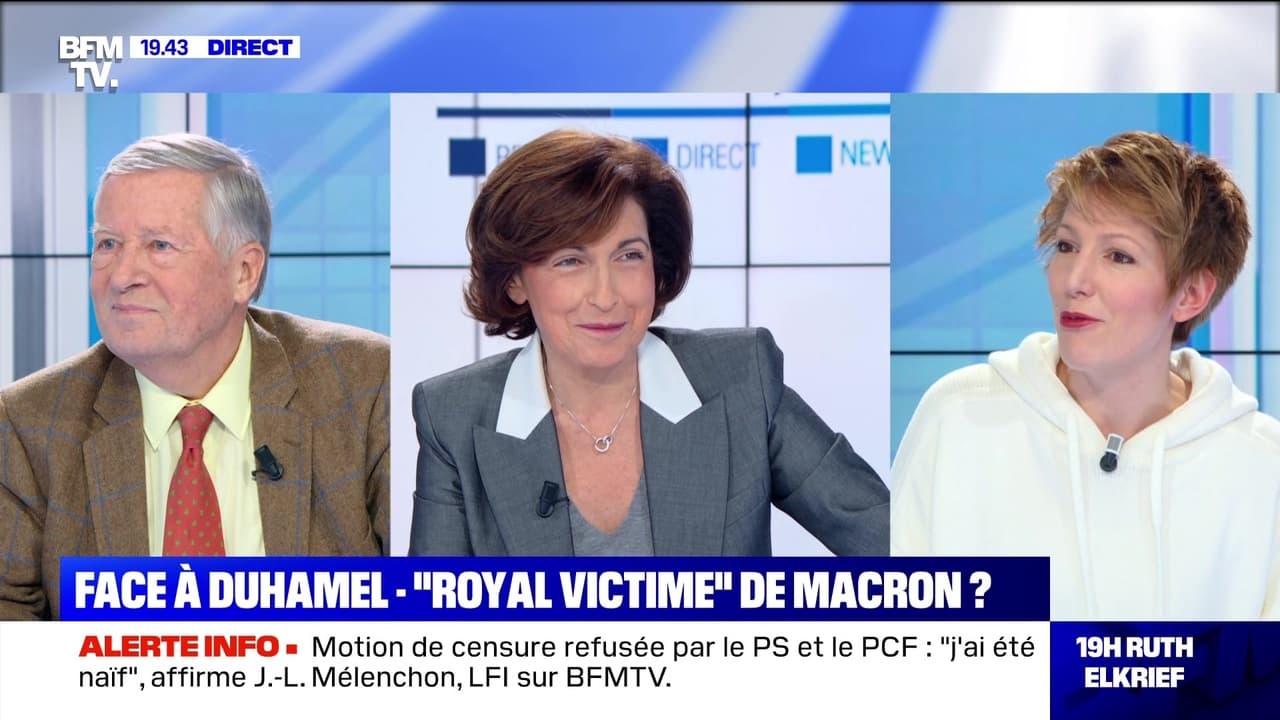 Face à Duhamel Ségolène Royal "victime" d’Emmanuel Macron ? 15/01