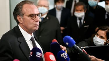 Le président LR sortant de la région Paca, Renaud Muselier, le 4 mai 2021 à Paris