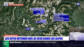 JO d'hiver 2030: les sites retenus dans les Alpes du Sud