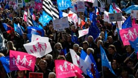 La "Manif pour tous" du 2 février 2014.