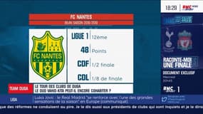 Nantes-Duga : "Il y a deux énormes boulards à la tête des Canaris"