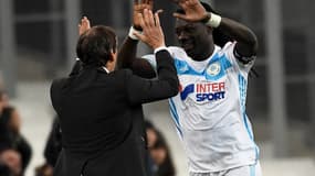 Rudi Garcia et Bafétimbi Gomis