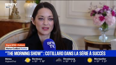 "Je n'avais jamais travaillé sur un projet comme ça": Marion Cotillard raconte son rôle dans "The Morning Show" 