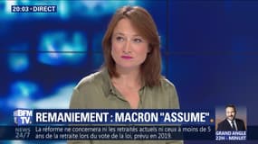 Remaniement: Emmanuel Macron "assume de prendre le temps"
