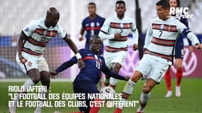 Riolo (After) : "Le football des équipes nationales et le football des clubs, c'est différent"