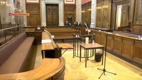 Une salle d'audience - Illustration
