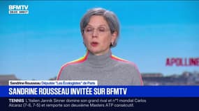 "Nous n'avons pas tous et toutes la même responsabilité dans le réchauffement climatique", assure Sandrine Rousseau (Les Ecologistes)
