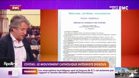 Pourquoi le gouvernement a acté la dissolution de Civitas