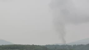 Un feu s'est déclaré ce samedi après-midi dans un bâtiment agricole au Poët (Hautes-Alpes)