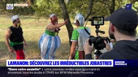 Bouches-du-Rhône: les Jobastres parodient Astérix et Obélix à Lamanon
