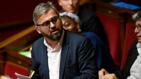 Alexis Corbière à l'Assemblée nationale le 16 janvier 2018.