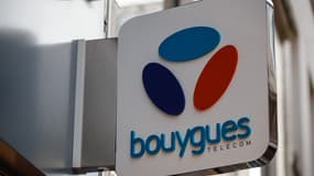 Le logo d'une boutique Bouygues Télécom (image d'illustration)